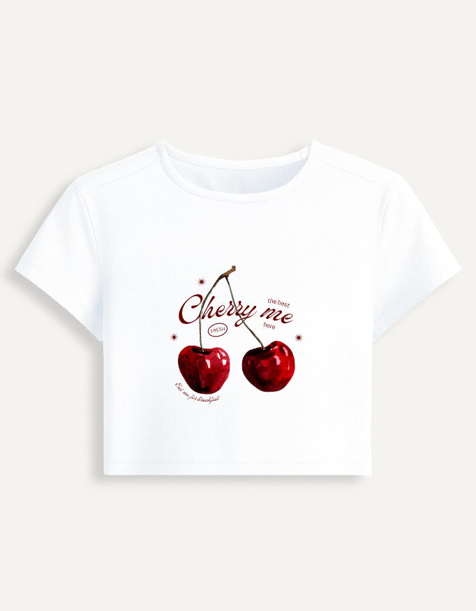 Cherry Me | Women's Premium Baby Tee | VMORA