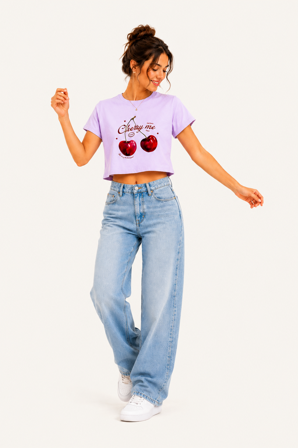 Cherry Me | Women's Premium Baby Tee | VMORA