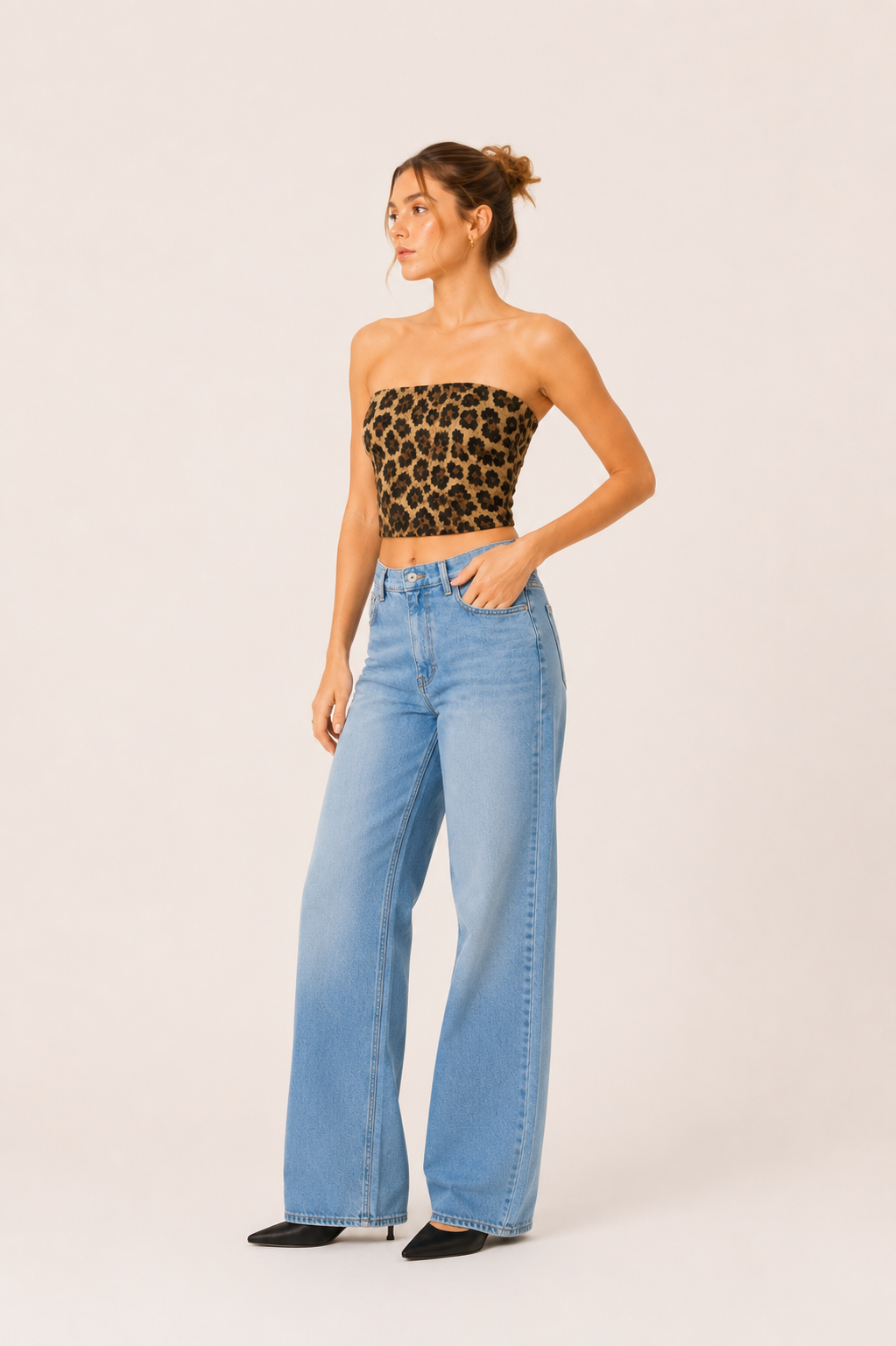Leopard Muse Tube Top | VMORA
