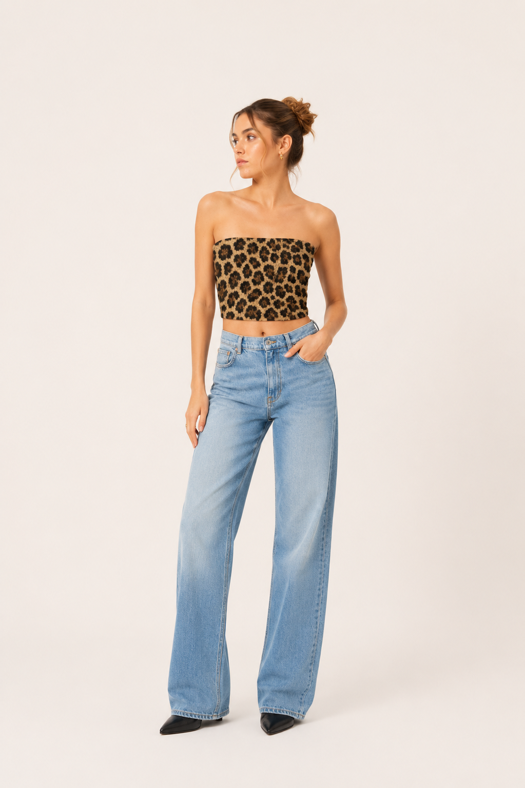 Leopard Muse Tube Top | VMORA