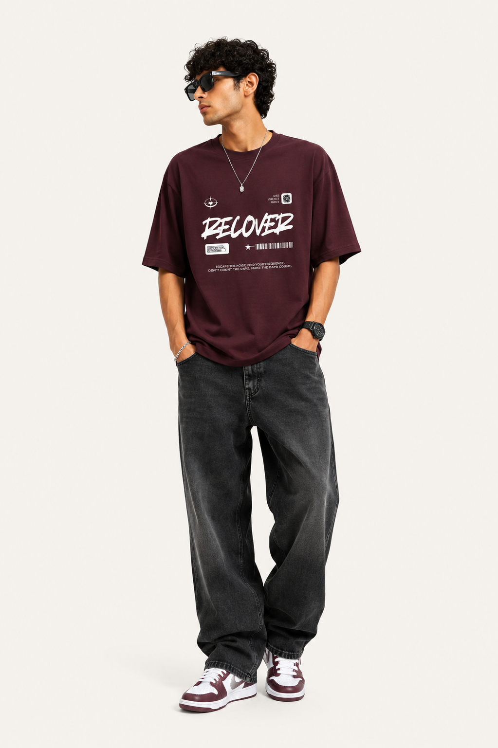 Recover | Men's Premium Oversized Tee | VMORA