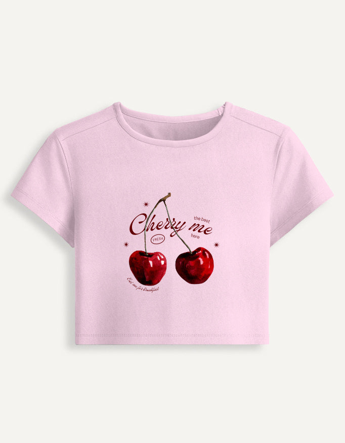 Cherry Me | Women's Premium Baby Tee | VMORA