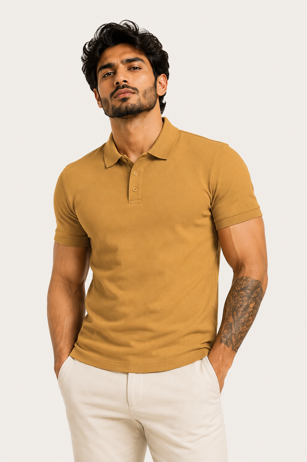 Men's Plain Polo Tee | Everyday Essential Polo Tee | VMORA