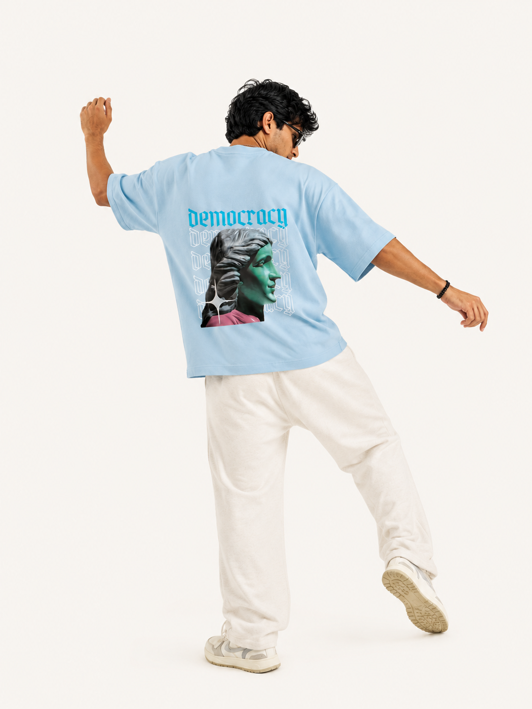 Democracy | Terry Oversized Tee | VMORA