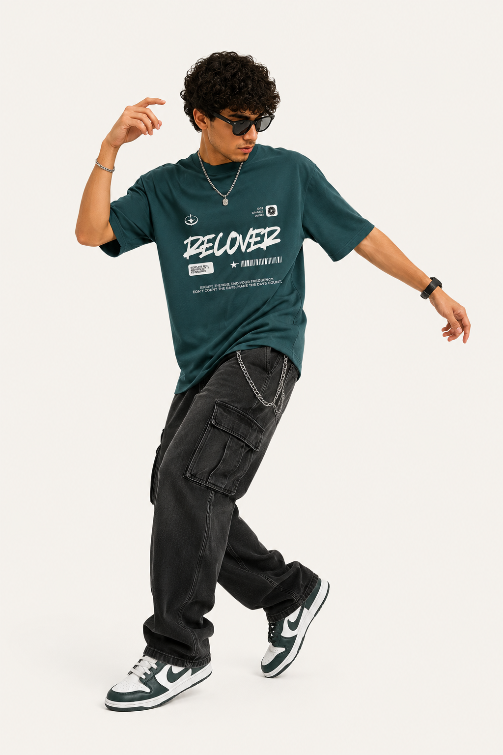 Recover | Men's Premium Oversized Tee | VMORA