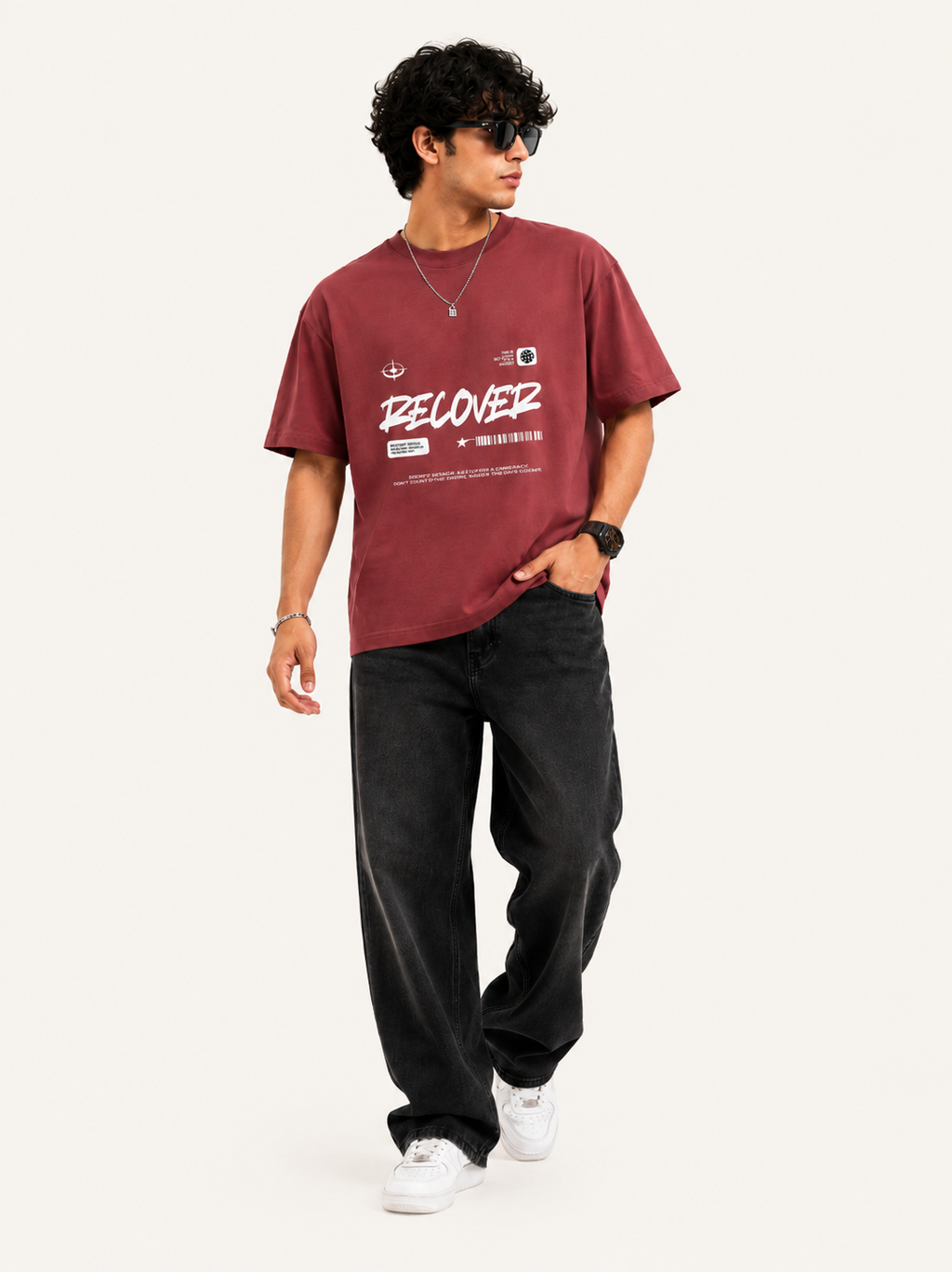 Recover | Men's Premium Oversized Tee | VMORA
