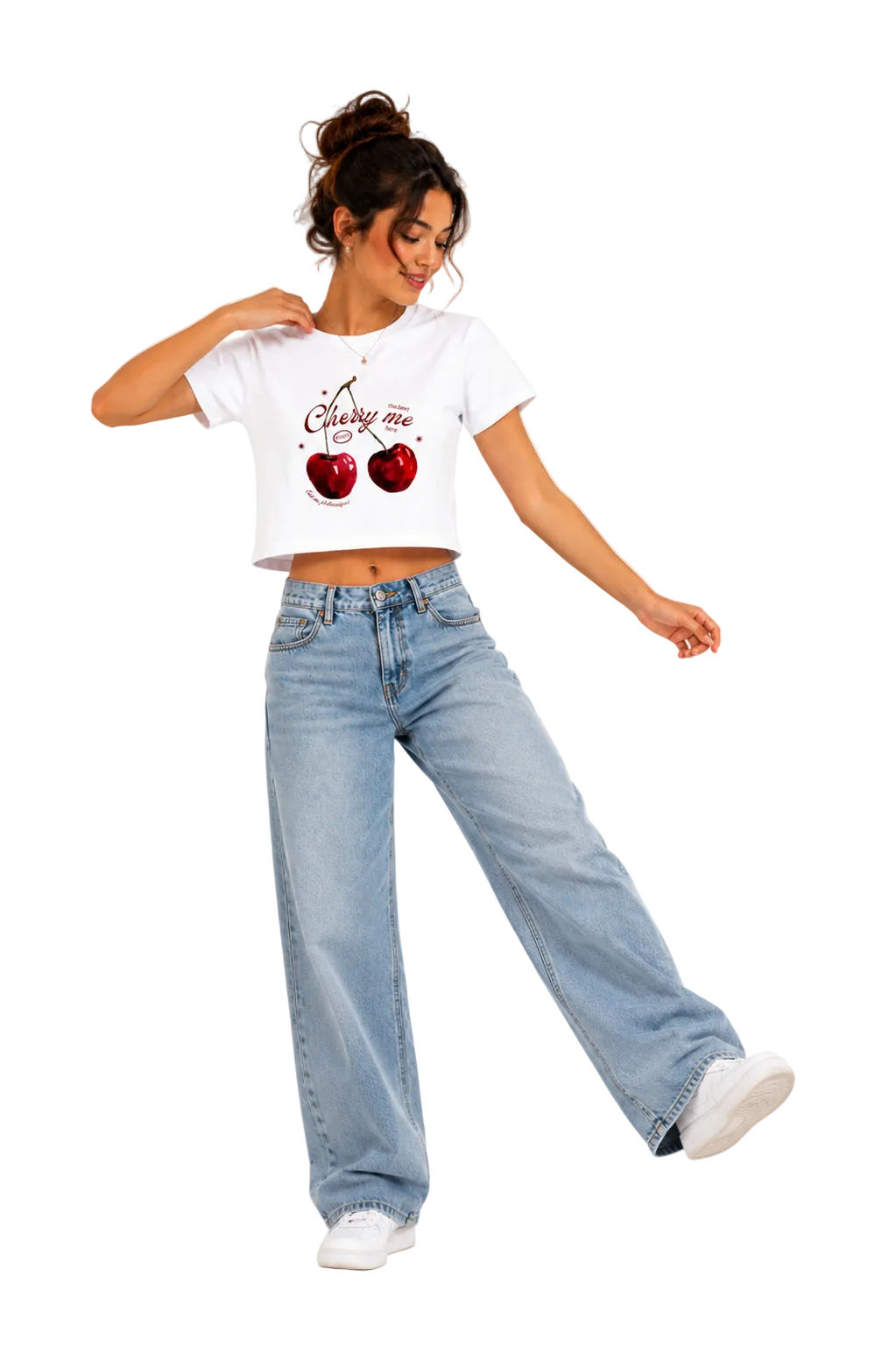 Cherry Me | Women's Premium Baby Tee | VMORA