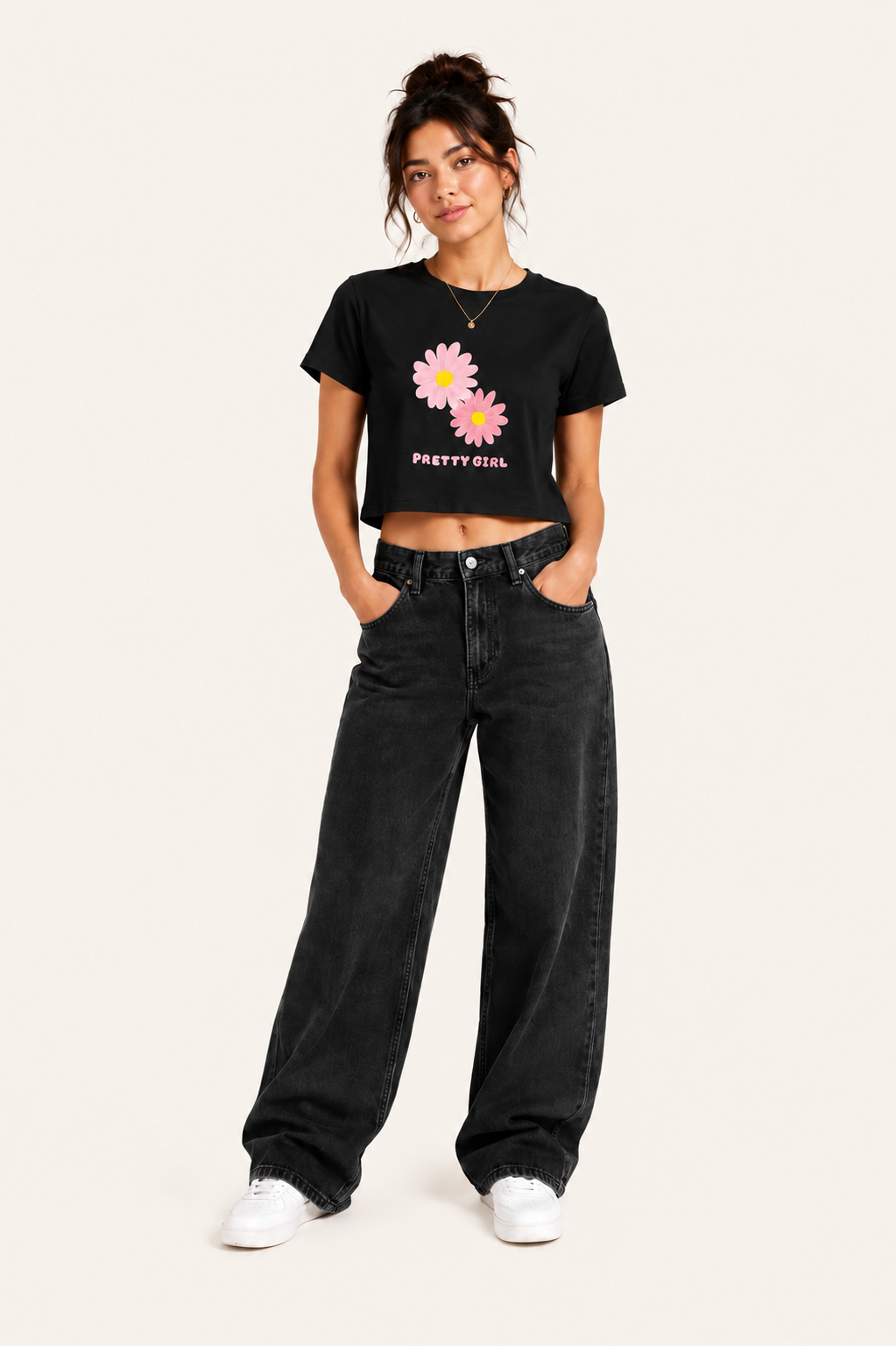 Pretty Girl | Women's Premium Baby Tee | VMORA